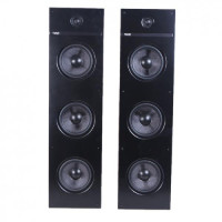 Digital X X7 Dual Sound Bar System Home Theater Tower Speaker Black